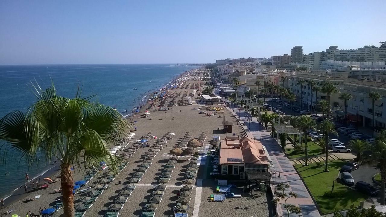 Sea Front Studio With Spacious Balcony Santa Clara Torremolinos Exteriör bild