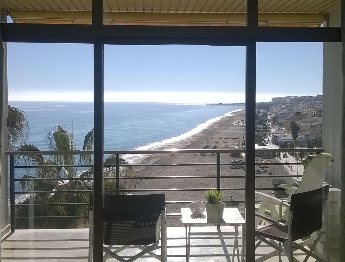 Sea Front Studio With Spacious Balcony Santa Clara Torremolinos Exteriör bild