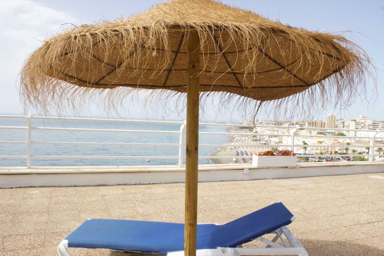 Sea Front Studio With Spacious Balcony Santa Clara Torremolinos Exteriör bild