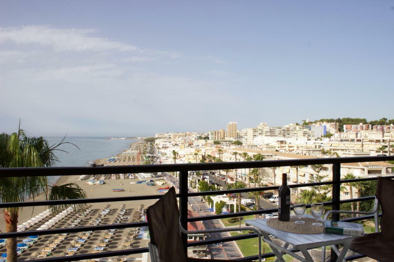 Sea Front Studio With Spacious Balcony Santa Clara Torremolinos Exteriör bild
